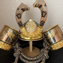 5月人形　兜セット 五月人形 工房天祥 箕浦周蔵作 兜 10号 立体中鍬形兜セット 横幅41cm