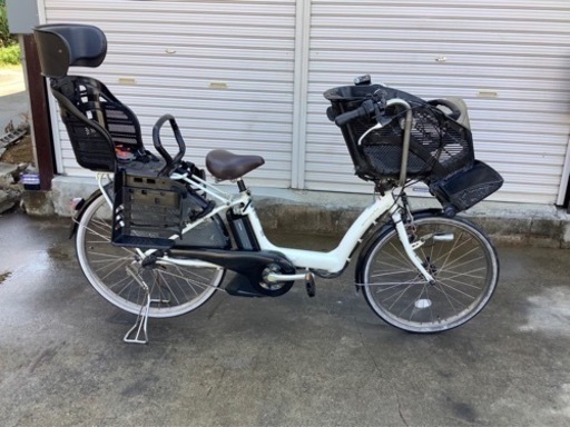 160ヤマハ新機種電動アシスト自転車pasリトルモア22-26インチパールホワイト