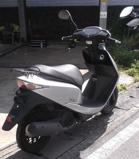 決まりました。ホンダ インジェクション ディオ AF68 シルバー