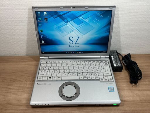希少・DVD搭載・１６GB・i7・7600u・美品＞　軽量 Panasonic レッツノート CF-SZ6 SSD512　office Win11