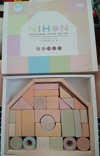 NIHON　つみきのいえ　M　知育玩具　エド・インター　つみき