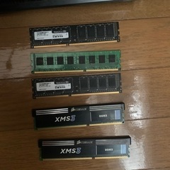 DDR3 メモリー　各4G 1枚ずつバラ売り