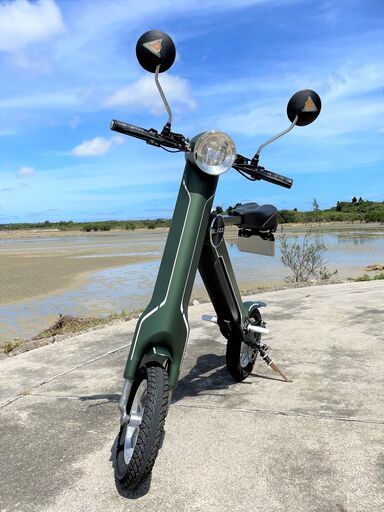 【ご成約ありがとうございました】BLAZE SMART EV ブレイズ 電動バイク　カラー：カーキ 【中古】
