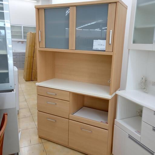 ★ジモティ割あり★ ニトリ レンジボード 木目調 H180×D42×W104 クリーニング済み OJ1688