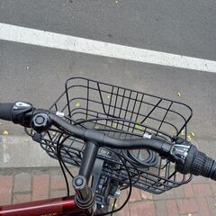 S1030　自転車　6段切り替え　ライト動作良好　28インチ　OFFICE　PRESS　送料A　札幌　プラクラ　南９条店
