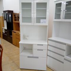 ★ジモティ割あり★ ニトリ レンジボード ホワイト H200×D42×W79 クリーニング済み OJ1689