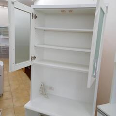 ★ジモティ割あり★ ニトリ レンジボード ホワイト H200×D42×W79 クリーニング済み OJ1689