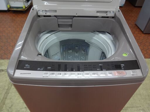 ID 140820　洗濯機10K　日立　２０１９年製　BW-V100C