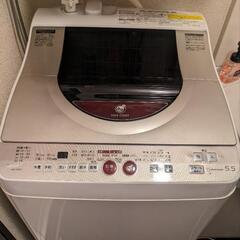 【急募】　洗濯機（穴無し洗濯槽で衛生的）