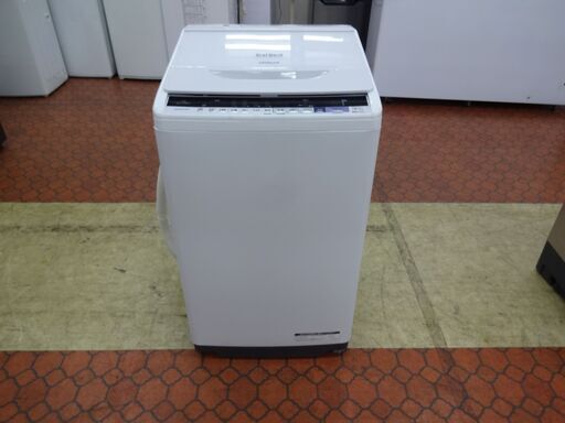 ID 144057　洗濯機7K　日立　２０１８年製　BW-V70E5