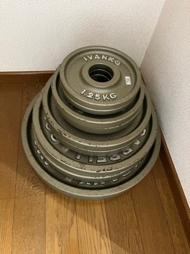【定価14万】イヴァンコ  オリンピックペイントプレート 107.5kgセット