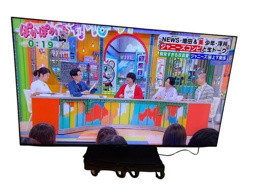 SHARP シャープ 液晶テレビ 4T-C65DP1 2022年製 65型 動作確認済 極美品　直接引取大歓迎‼　地域限定有料配送サービスあり‼