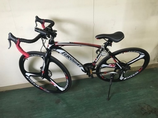 ユーロバイク XC550 ロードバイク 自転車 屋内保管