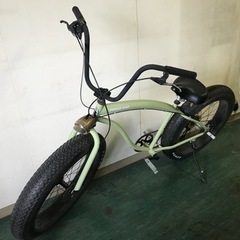 ファットバイク　屋内保管