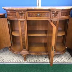 【愛品館八千代店】大理石　コンソールキャビネット　②