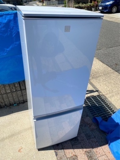 2019年製シャープ冷蔵庫 167L  SJ-17E6-KW つけかえどっちもドア(0809c)