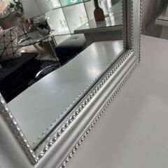 アンティーク調壁掛け鏡