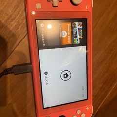 Nintendo Switchライトピンク ほぼ未使用