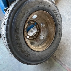 225/80r17.5DLオールシーズンタイヤ2022年製造ツブ有り