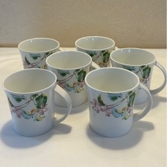 コーヒーカップ　６個組　CLAY CRAFT 製