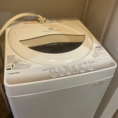 東芝　全自動洗濯機5kg  2014年製