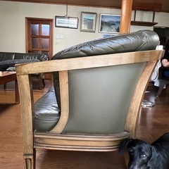 3人がけソファ　本革　元値100万円以上