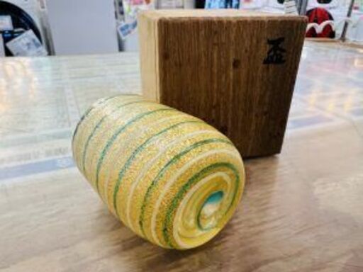 ガラス工芸家 岩田藤七　盃