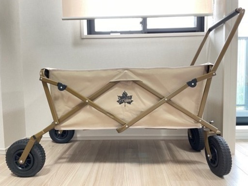 【2回使用・公式定価45%オフ】LOGOS Tradcanvas 丸洗いカーゴキャリー