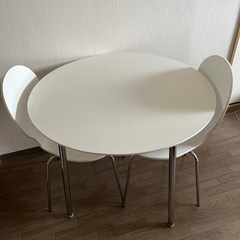 ニトリパイプダイニングテーブル椅子(決まりました)