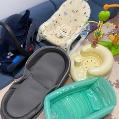 新生児、赤ちゃんセット チャイルドシート、ベット、ゆりかご、椅子...