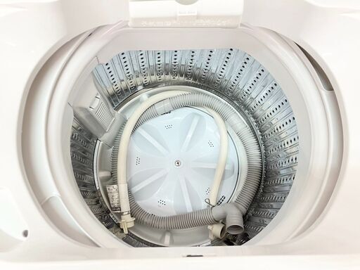 YAMADA ヤマダ 縦型洗濯機 4.5kg YWM-T45H1 2021年製 白 単身用 一人暮らし /EC【SI121】