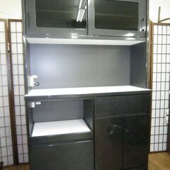 0414-02 アンティーク 2面食器棚 レンジボード 80×40×180 福岡糸島唐津 0414-02 アンティーク 2面食器棚 レンジボード 80×40×180 福岡糸島唐津