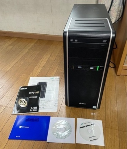 ゲーミングPC 4コア8スレッド CPU corei7-6700K グラフィックボードGTX 970
