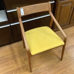 アームレスチェア　宮崎椅子製作所　イエロー×ブラウン　ご紹介します！
