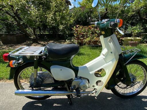 ホンダスーパーカブ　C50　鉄カブ　3速　セル無　12V車　キャブ車　実動