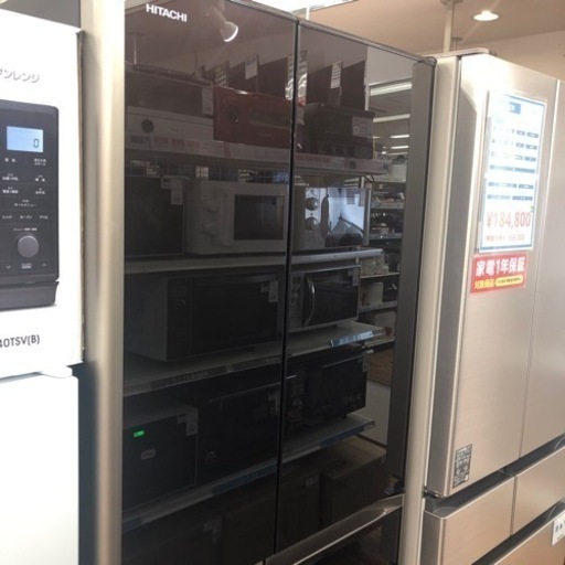 HITACHI　6ドア冷蔵庫　R-G5200E 　2014年製 　入荷しました！