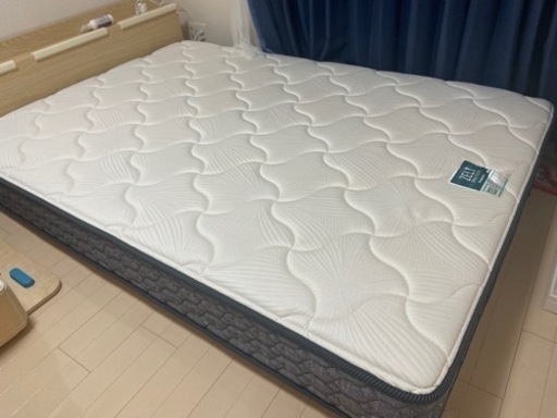 【美品】フランスベッド　マットレス　France Bed ダブル 6800円