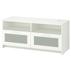 テレビボード　IKEA ホワイト, 120x41x53 cm
