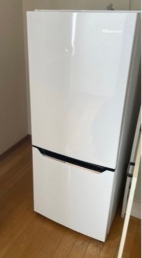 ◆Hisense(ハイセンス)  2ドア 冷凍冷蔵庫 150L HR-D15A 白系