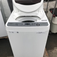 19年製SHARP4.5kg縦型洗濯機！
