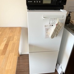 冷蔵庫 一人暮らしでもちょうど良いサイズ