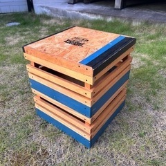 キャンプ　収納BOX ボックス　DIY