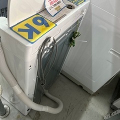 配達可【洗濯機】【シャープ】6K 2020年製☆6ヶ月保証クリーニング済み 