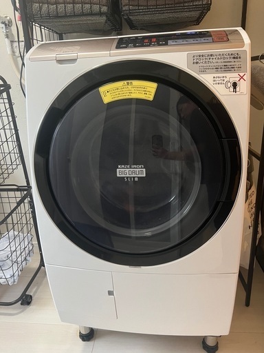 ☆値下げ　HITACHI ドラム式洗濯機