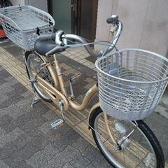 Active Style[アクティブスタイル]22吋 ファミリーサイクル 内装3段/LEDオート/ゴールド