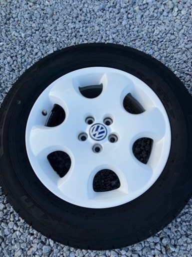 ニュービートル純正ホイール、自家塗装4本 (ビート職人) 新飯塚の  