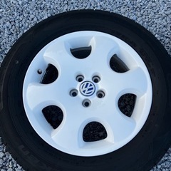 ニュービートル純正ホイール、自家塗装4本