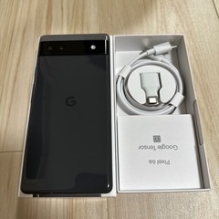 未使用】 Google Pixel 6a 128 GB 本体 simフリー チャコール