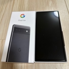 未使用】 Google Pixel 6a 128 GB 本体 simフリー チャコール