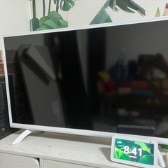 テレビ 32型 ホワイト TV